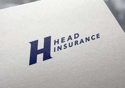 Head Insurance logo printed on a paper